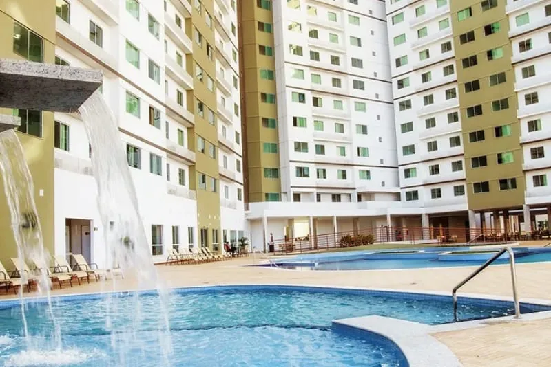 Vista aérea do Riviera Park Hotel