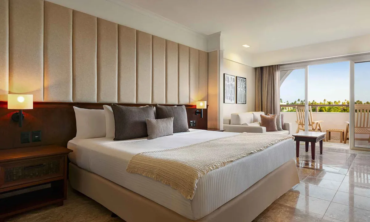 Junior Suite do Grand Palladium Imbassa&iacute; Resort & Spa
