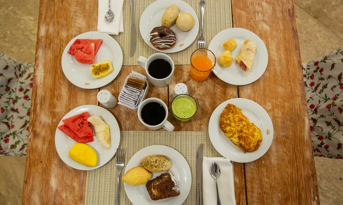 Restaurante Agda, buffet com cozinha ao vivo do Grand Palladium Imbassa&iacute;