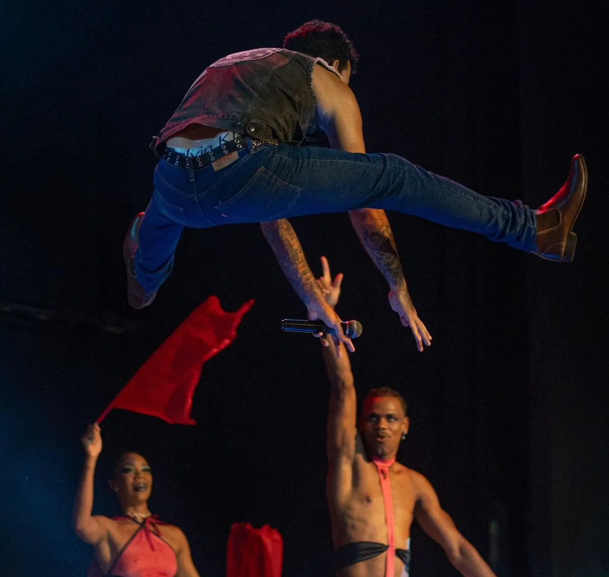 Show no teatro do Grand Palladium Imbassa&iacute;