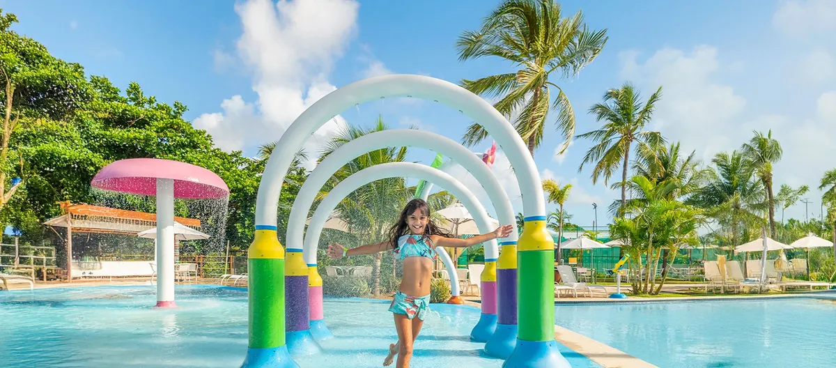 Parque aqu&aacute;tico infantil do Salinas Maragogi