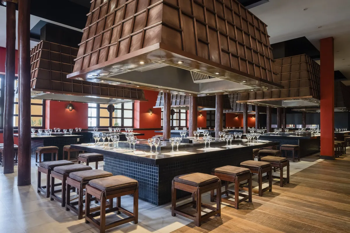 Restaurante japon&ecirc;s Sakura do Iberostar Waves Bahia