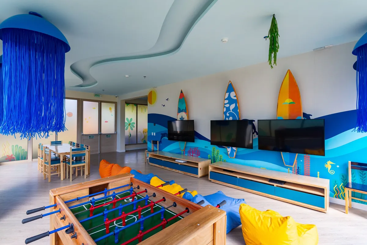 Crian&ccedil;as no Star Camp do Iberostar Waves Bahia