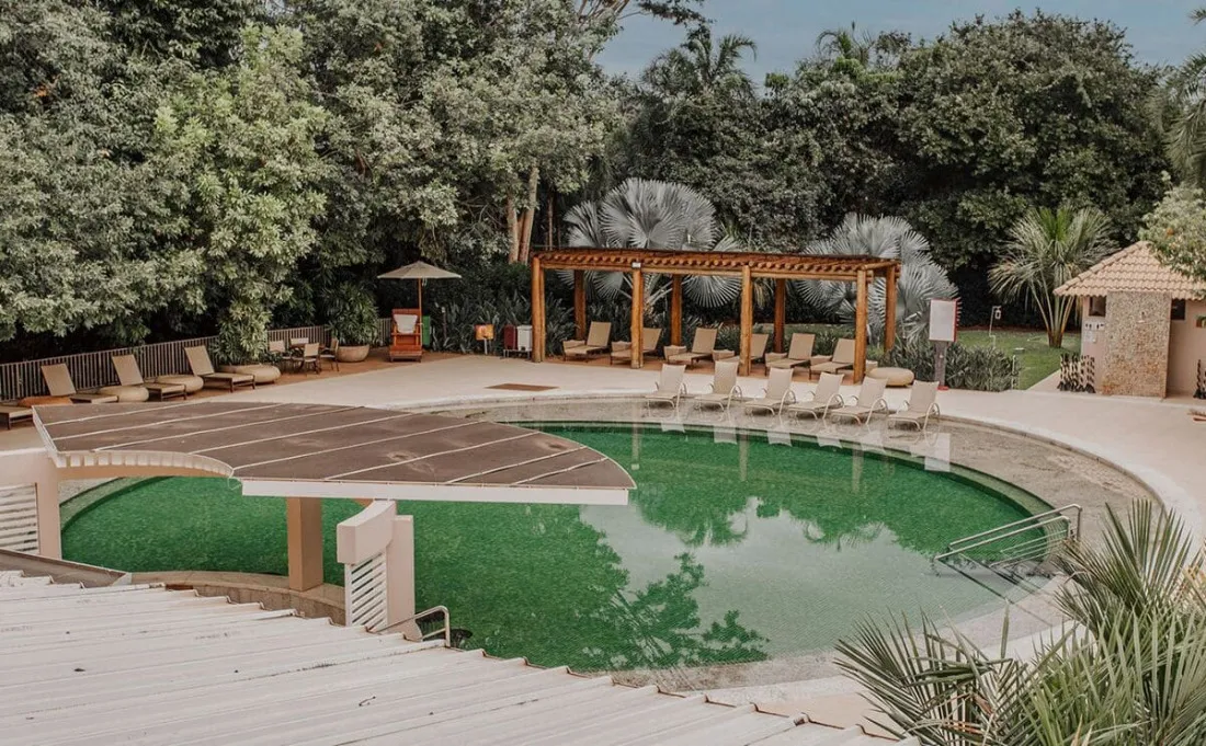 Piscinas exclusivas do Hotel Turismo Resort em Rio Quente