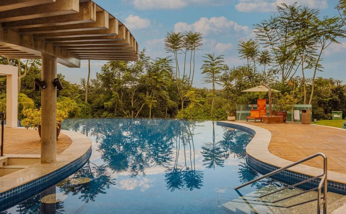 Área de lazer do Rio Quente Cristal Resort