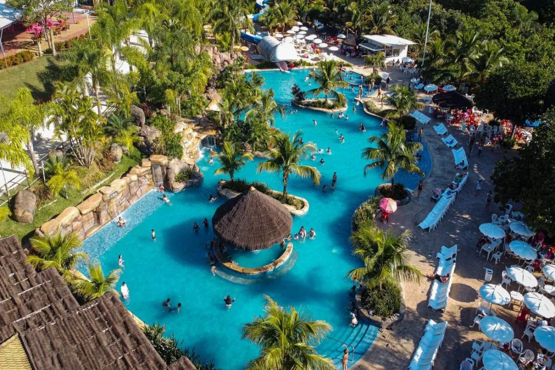 Piscinas do São Pedro Thermas Resort